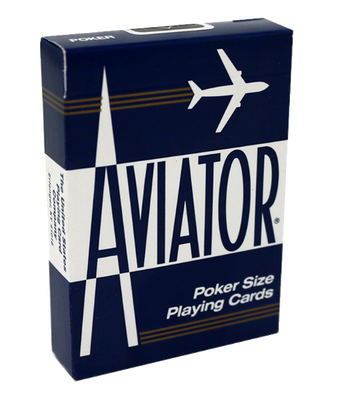 Aviator Blue Playing Cards