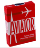 Aviator Red Playing Cards