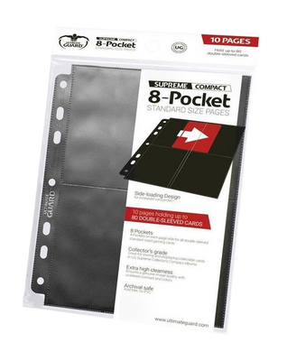 8 Pocket Standard pages black